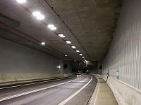 Tunel w godzinach wieczornych został udostępniony kierowcom.