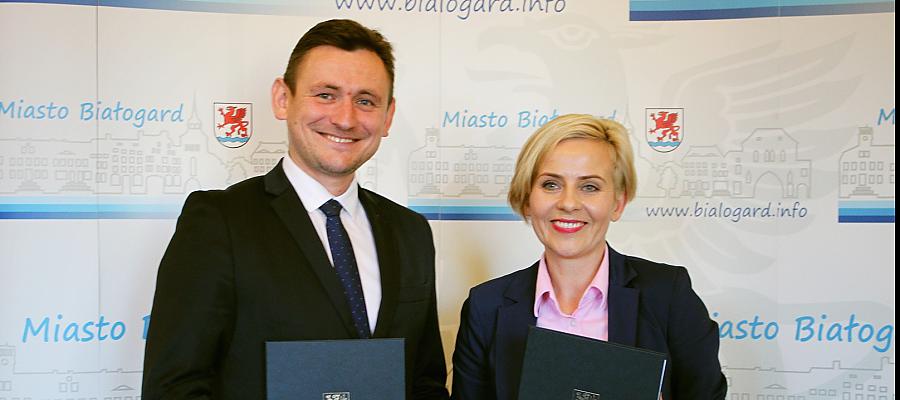 Samorząd miejski w Białogardzie będzie rewitalizował przestrzenie publiczne. Pomogą środki RPO WZ 2014-2020 - fot. Urząd Miejski w Białogardzie.