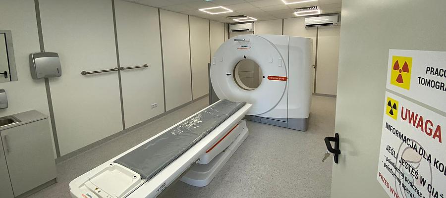 Nowoczesny tomograf kontenerowy w Szpitalu Wojewódzkim w Szczecinie. Szybsza diagnoza koronawirusa