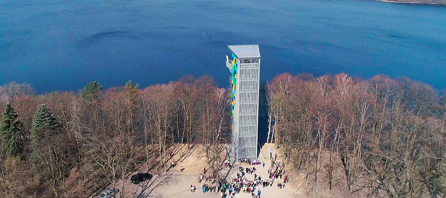 Wieża widokowa w Ińsku to jedna z ciekawszych inwestycji turystycznych 2019 r. 